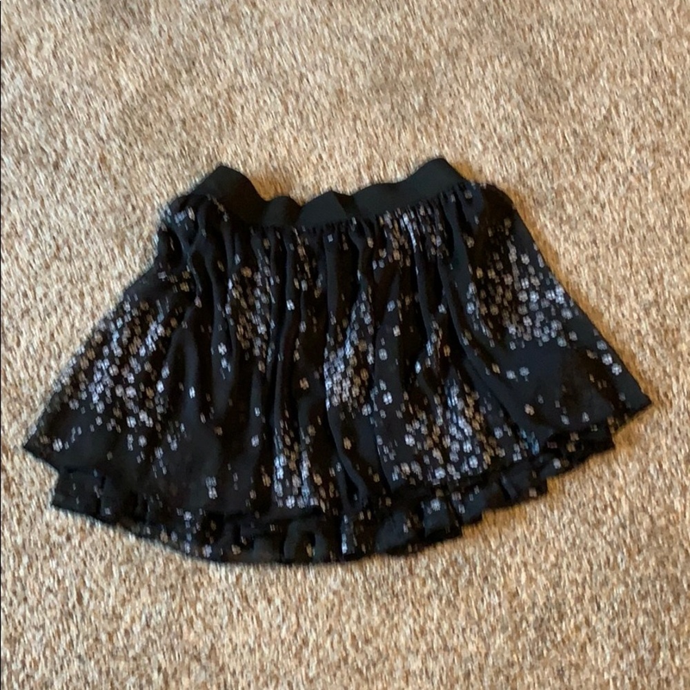 Floral flowing skirt
